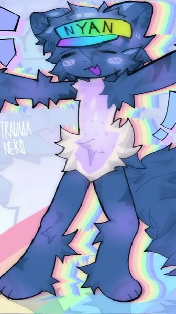 ai character: Nyan elliot background