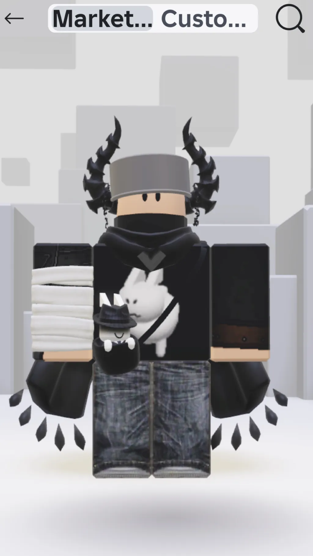 ai character: Blip background