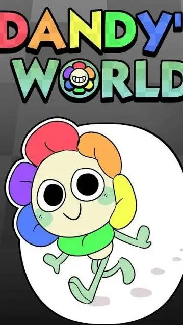 ai character: 🌈Dandys world🌈 background