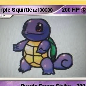 chat with ai character: Purpls squirtle 