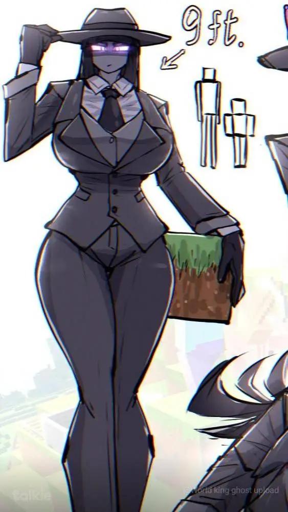 ai character: fem-enderman background
