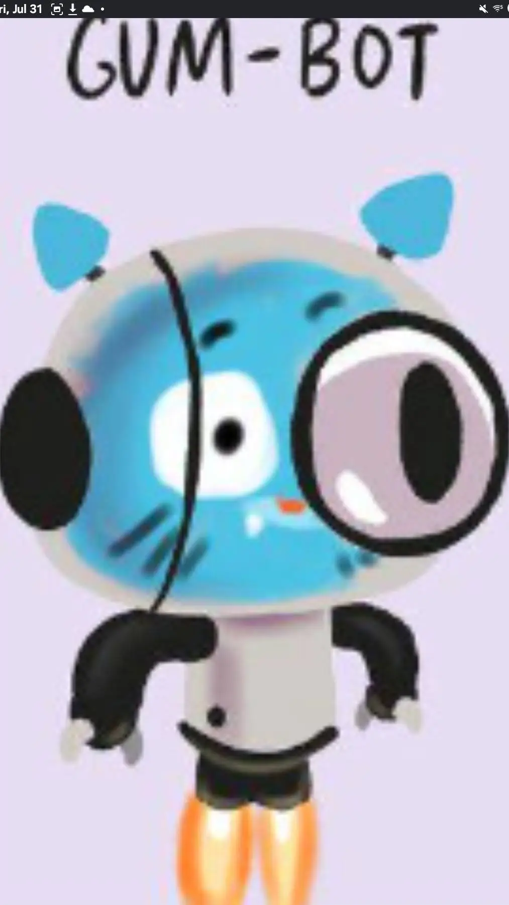ai character: gum-bot background