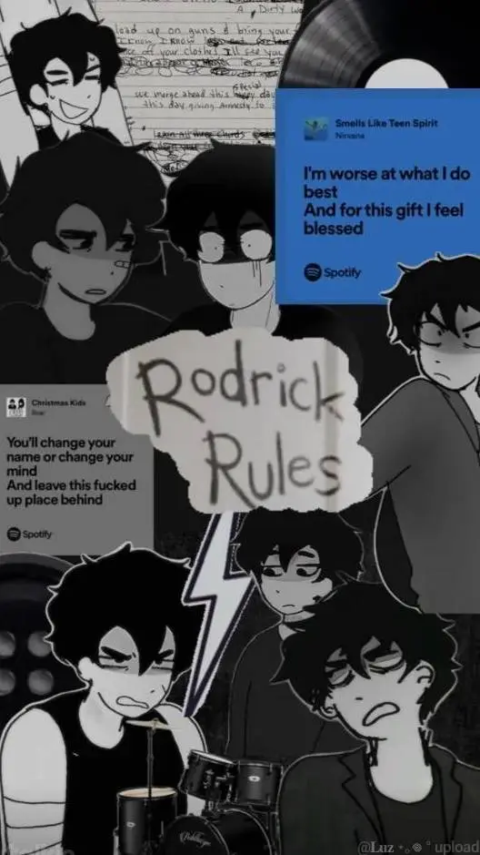ai character: rodrick  background