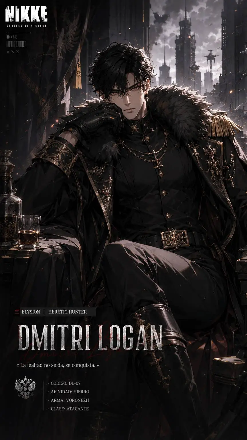 ai character:  Dmitri Logan background