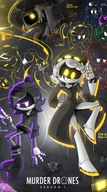 ai character: murder drones background