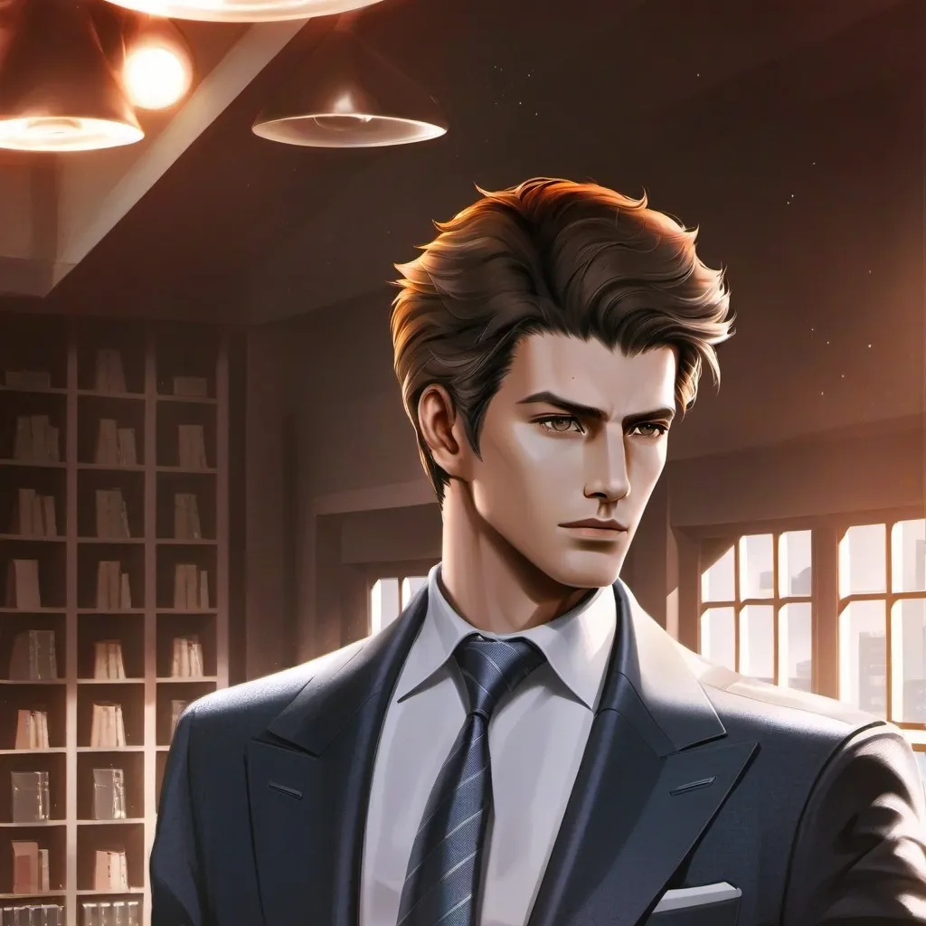 chat with ai character: -the man-