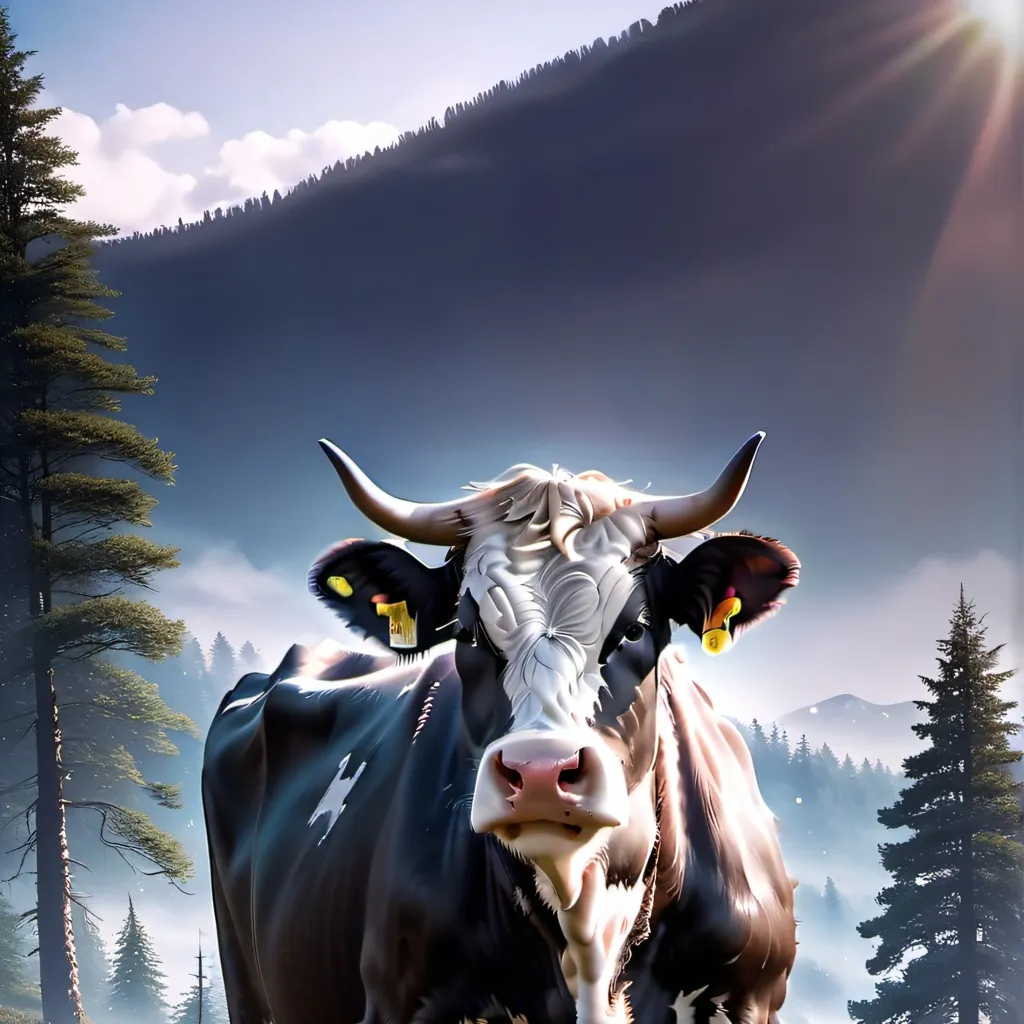 chat with ai character: cow