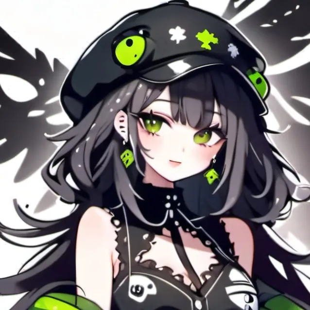 chat with ai character: Riot 💚🖤🍋‍🟩🍾🎧💣
