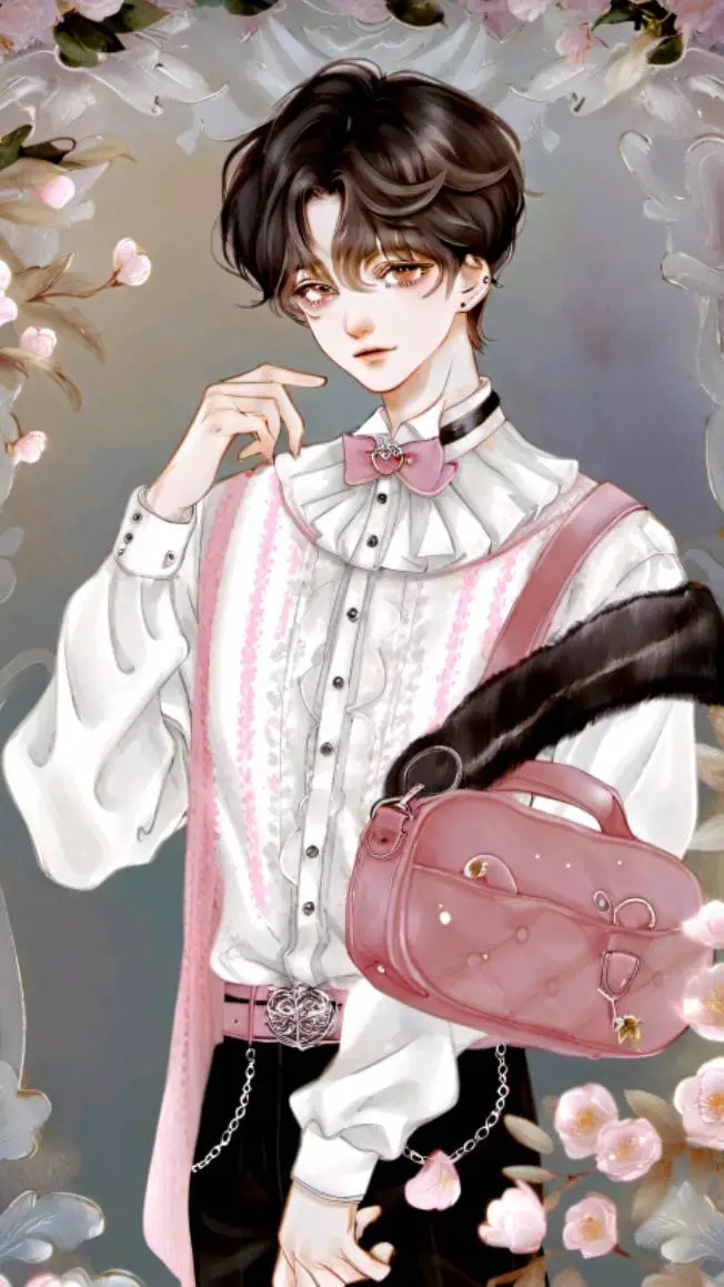 ai character: ◦•●◉✿𝕊𝔸𝕄✿◉●•◦𝘽𝙇 background