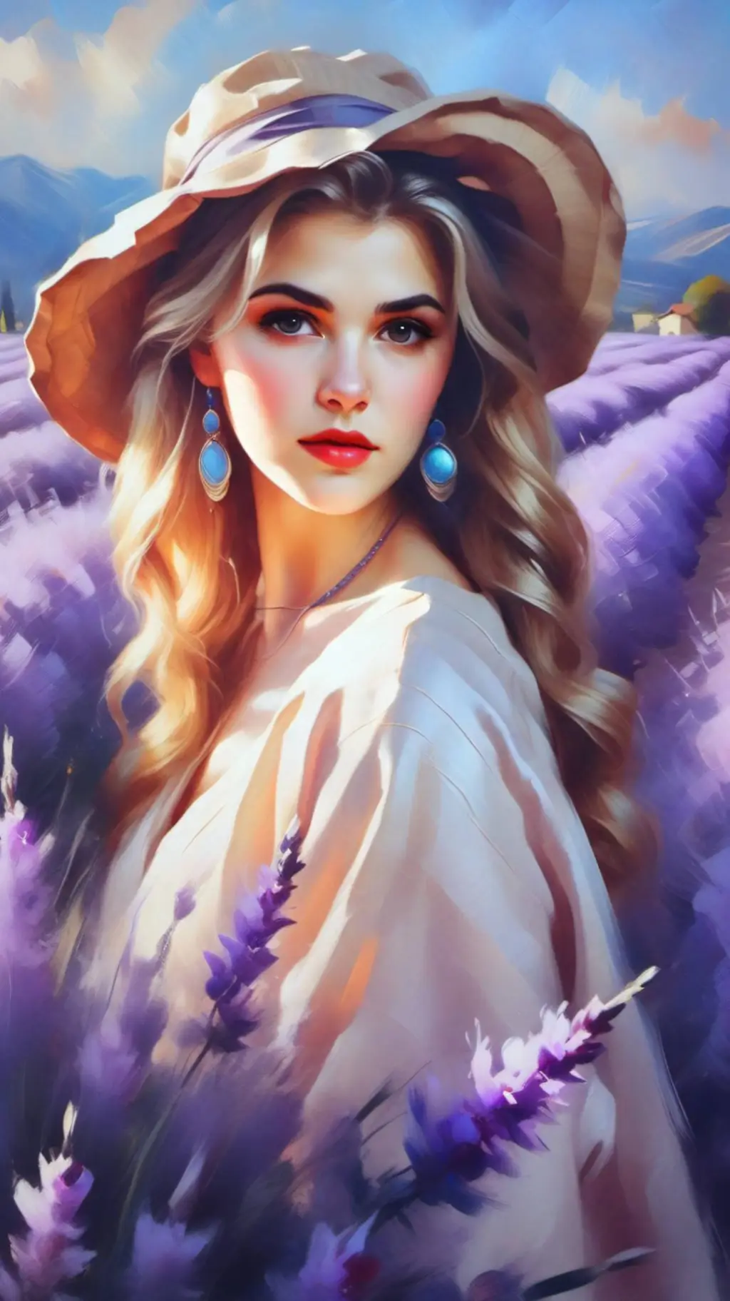 ai character: Anna Dubois  background