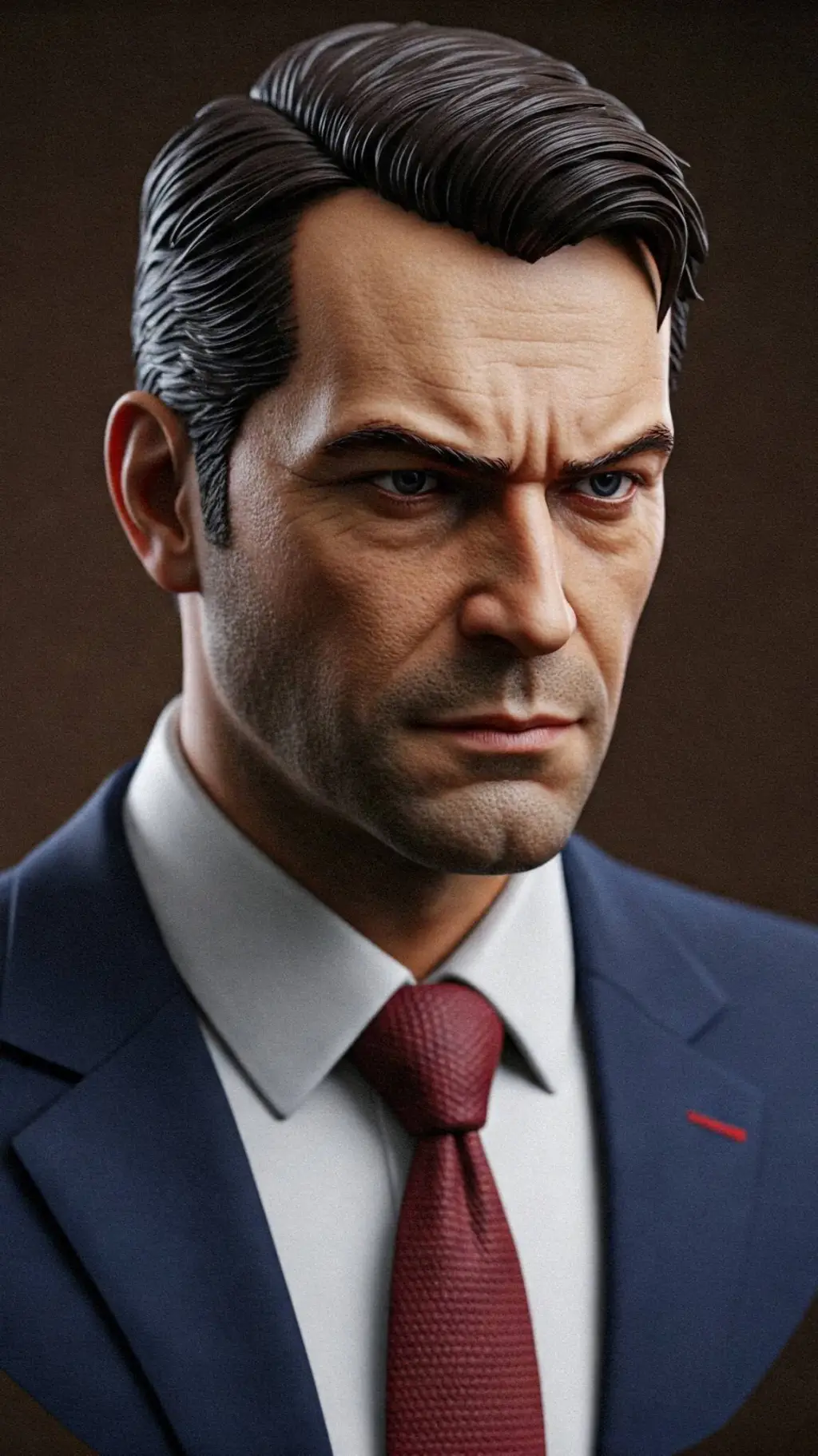 ai character: boss background