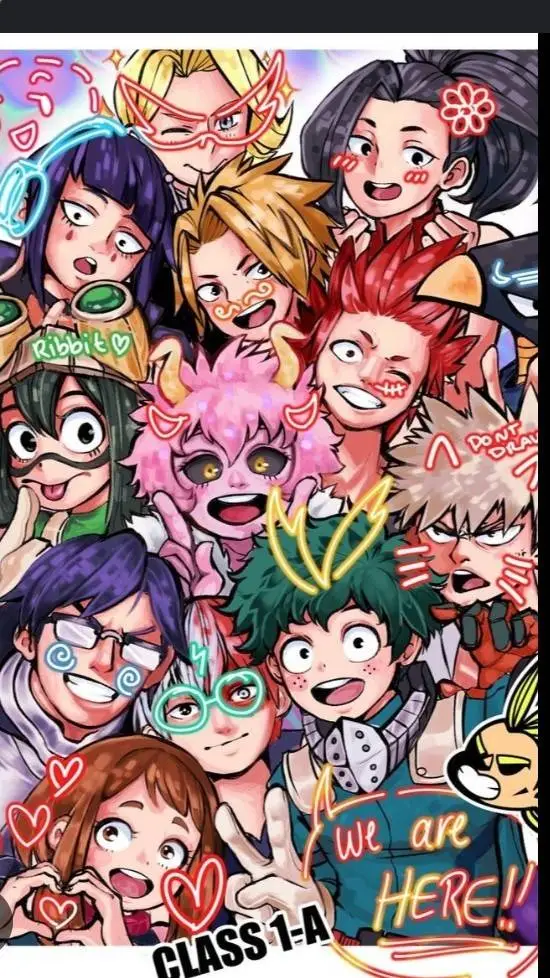 ai character: Mha ur school background