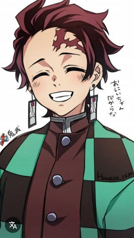 ai character: tanjiro kamado background