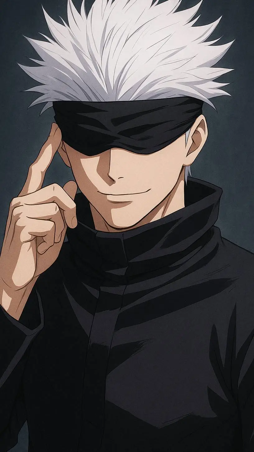 ai character: satoru gojo background