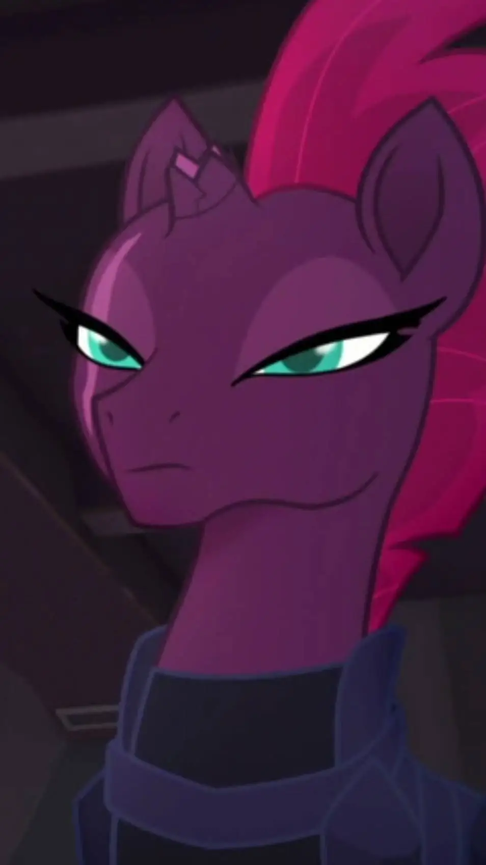 ai character: Tempest shadow  background