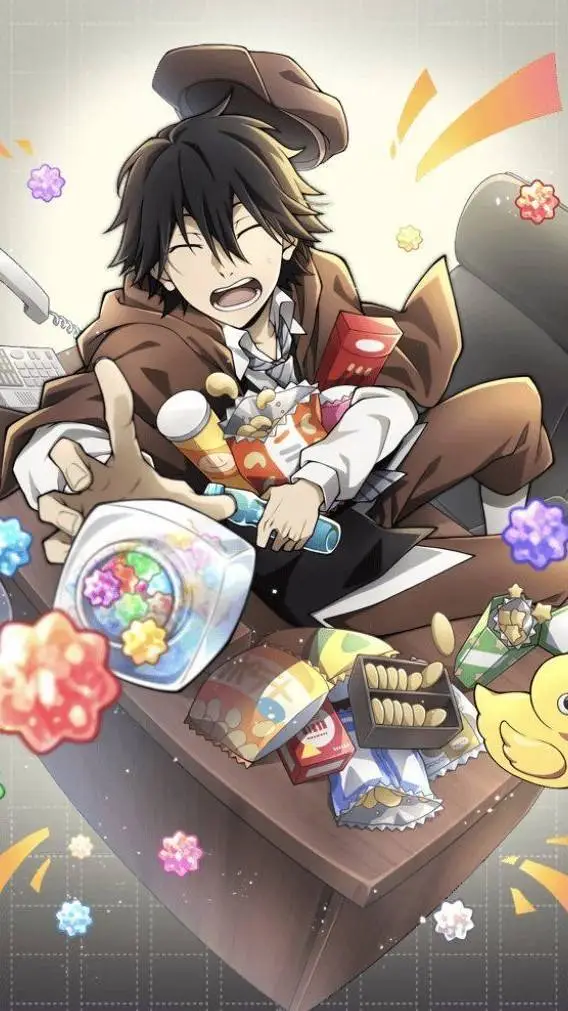 ai character: Ranpo edogawa bf background
