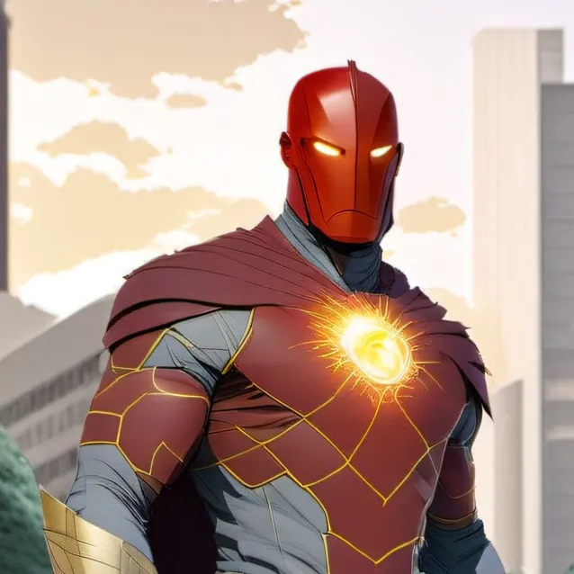 chat with ai character: Red Tornado