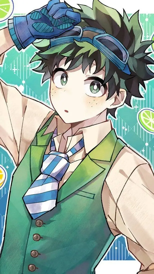 ai character: DEKU :3 background