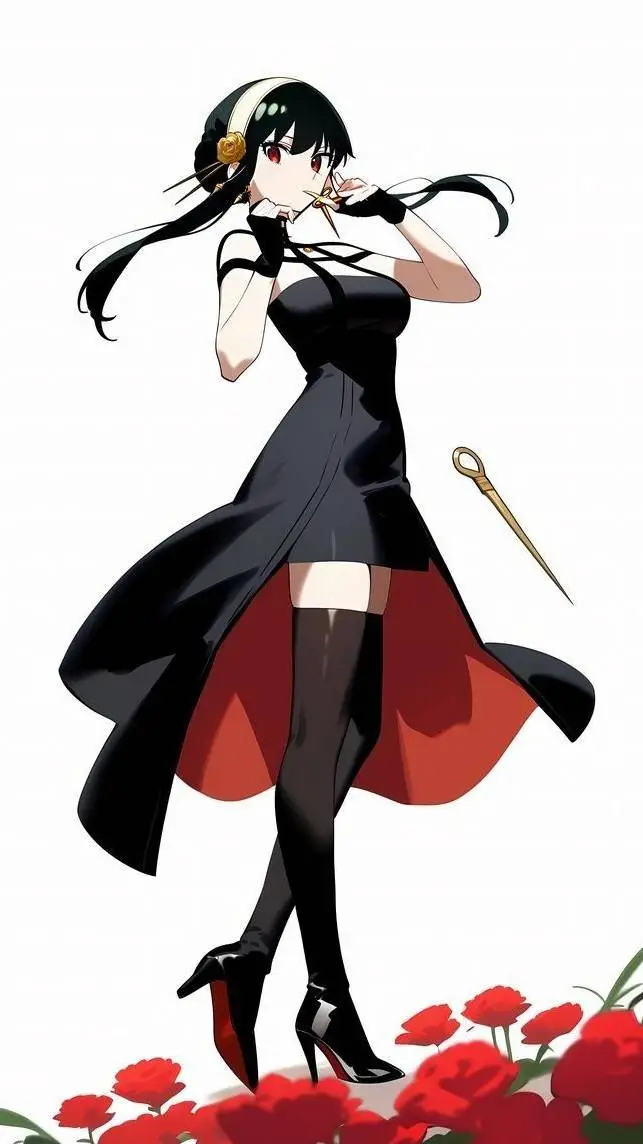 ai character: Yor Forger😭vampire background