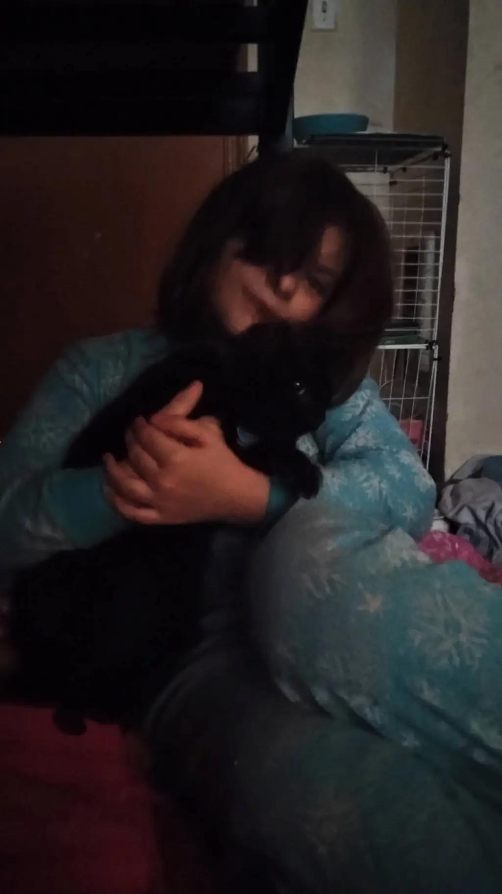 ai character: Claire your cat gf background