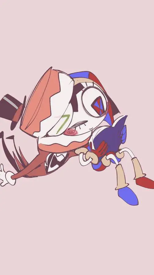 ai character: Caine x Ponmi  background