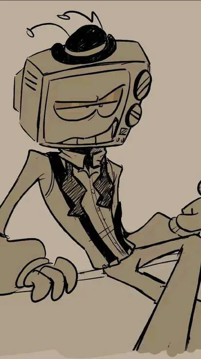 ai character: Mr Puzzles  background