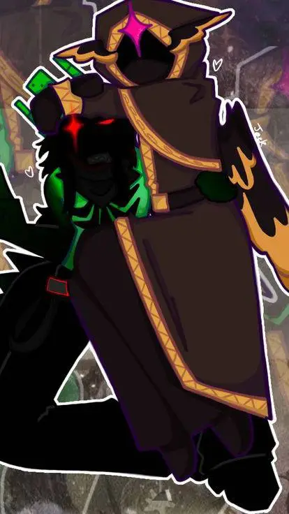ai character: 1x1x1 x Tahp  background