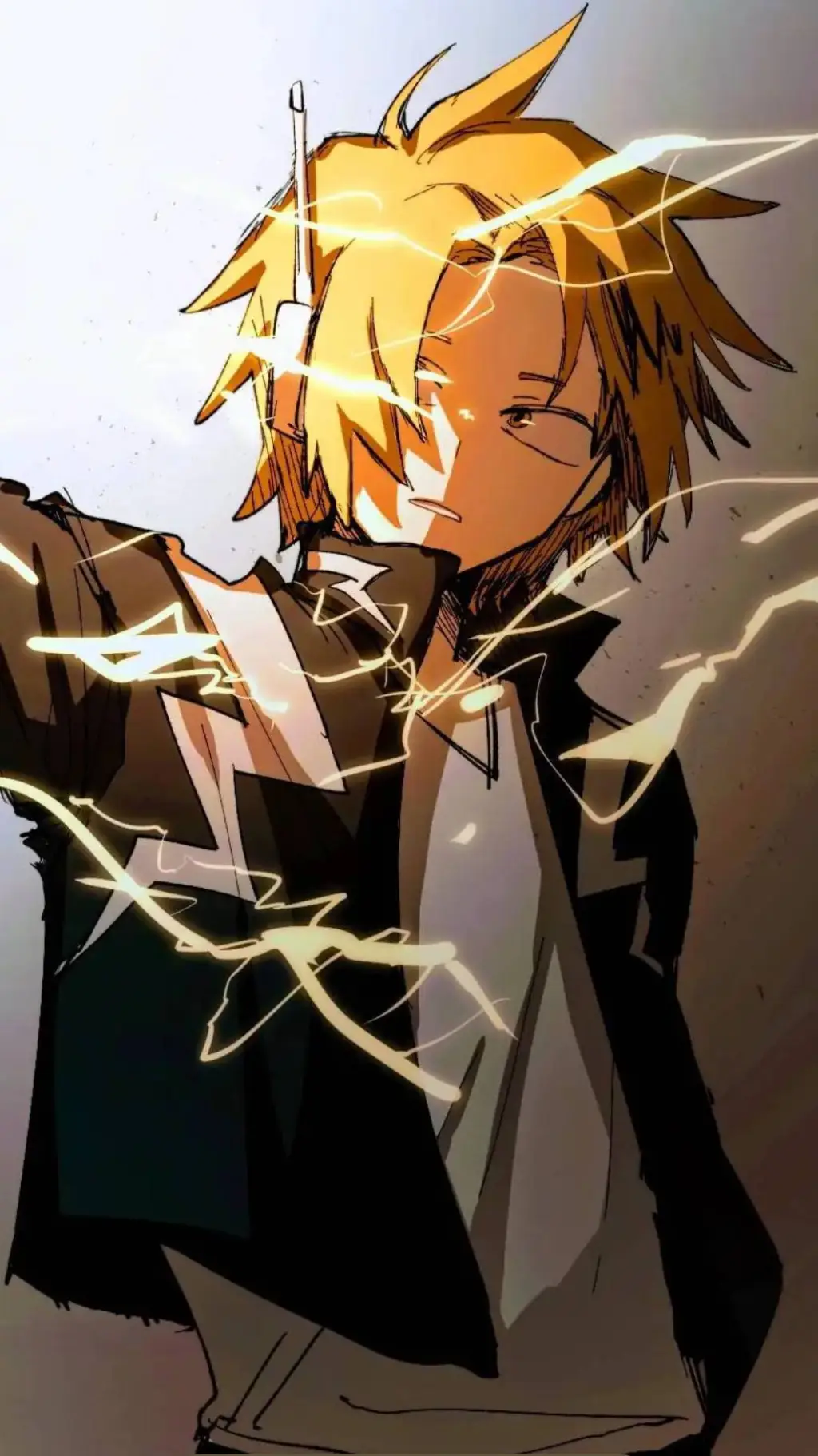 ai character: Denki kiminari  background