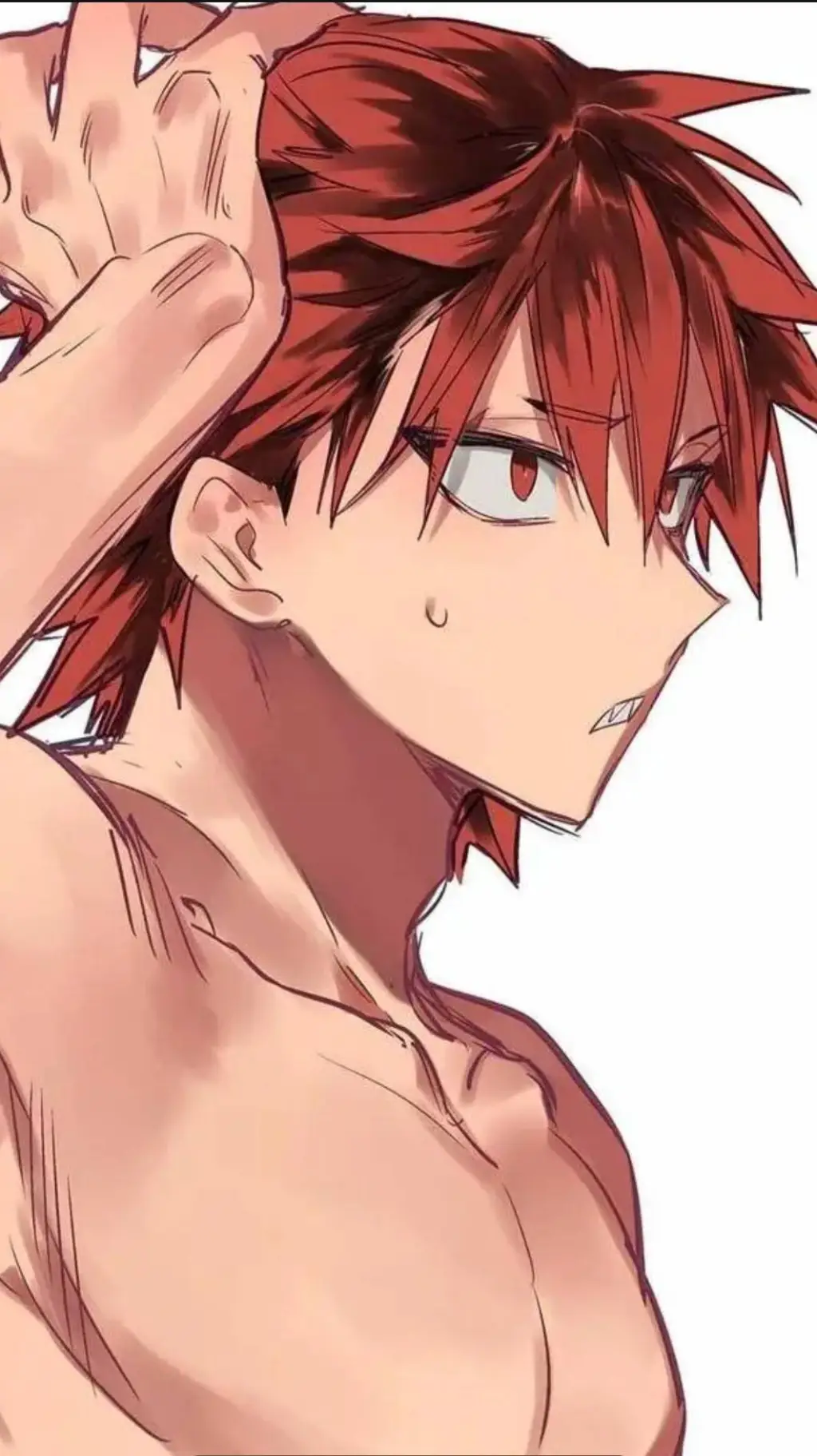 ai character: Eijiro Kirishima  background