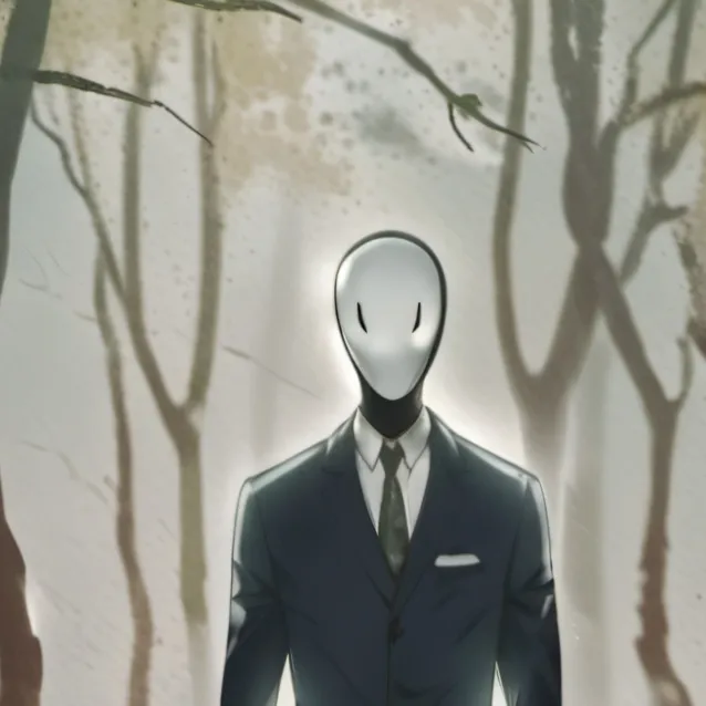 chat with ai character: Slenderman