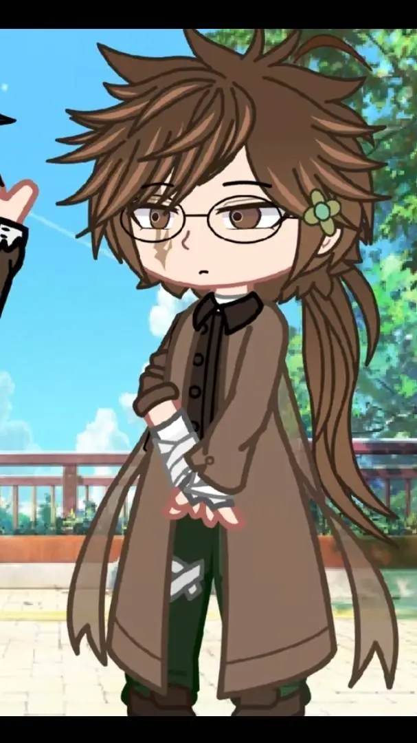 ai character: disguise au bsd background