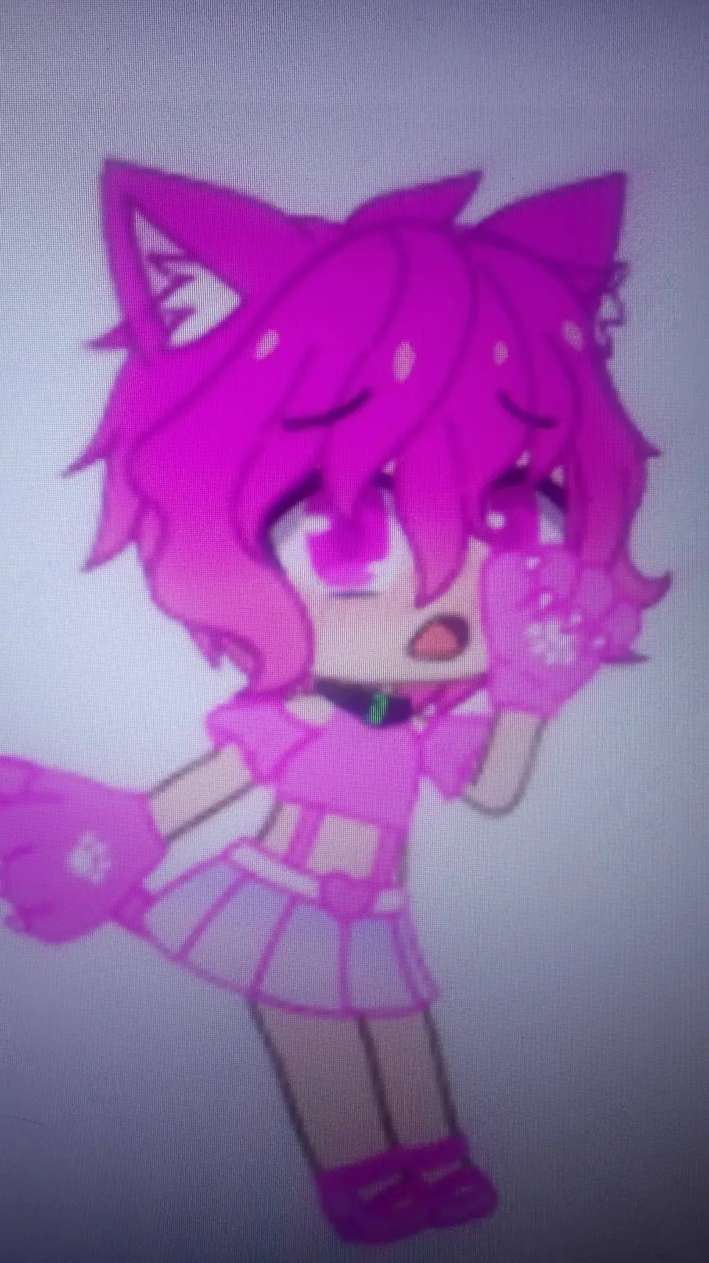 ai character: uwu cat  background