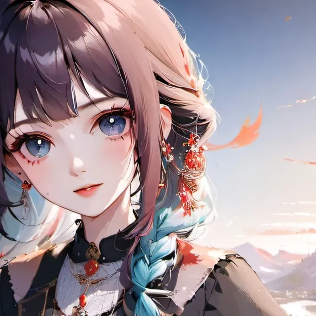 chat with ai character: снежная к