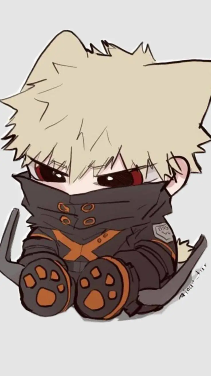ai character: bébé bakugo  background