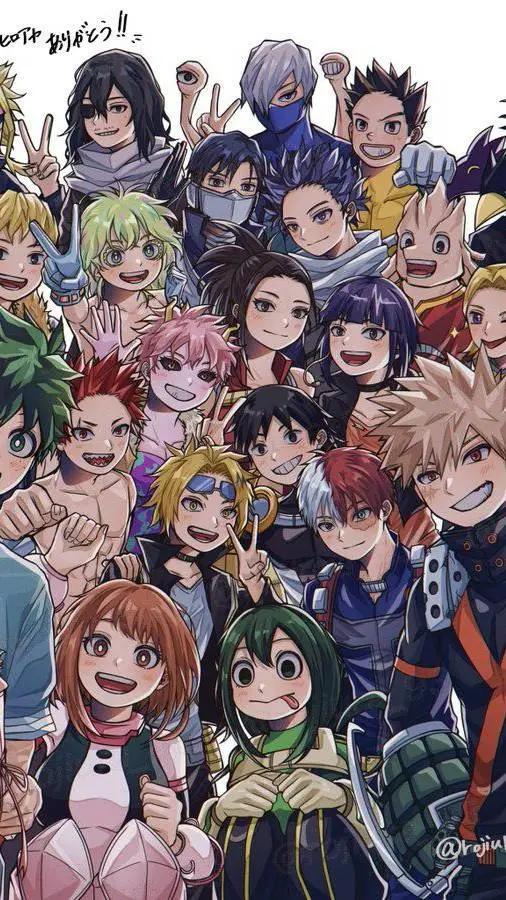 ai character: Mha enfant background