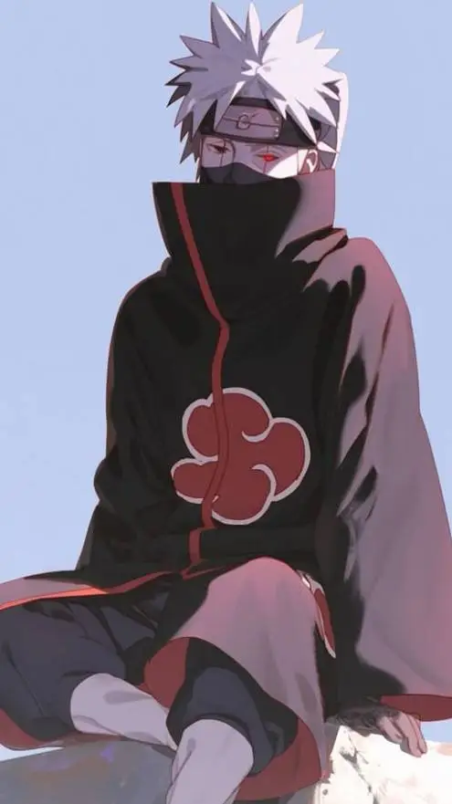 ai character: Kakashi Akatsuki background