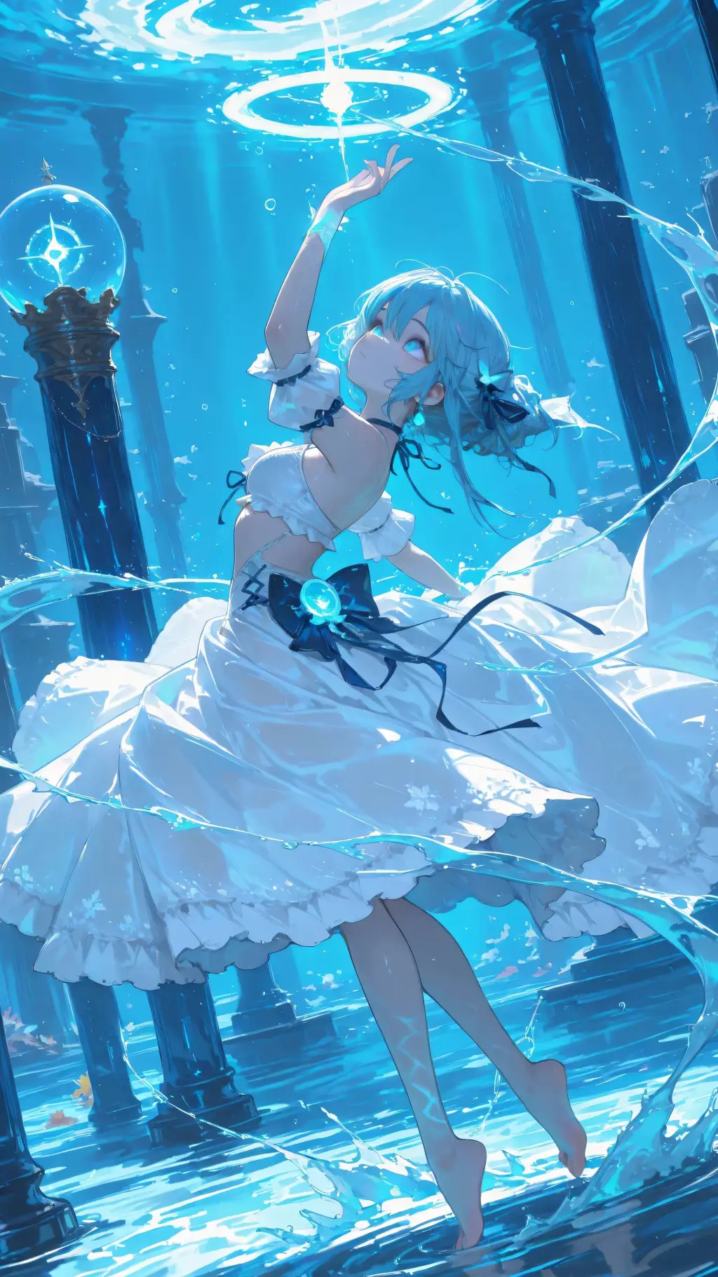 ai character: Mei Mikami background