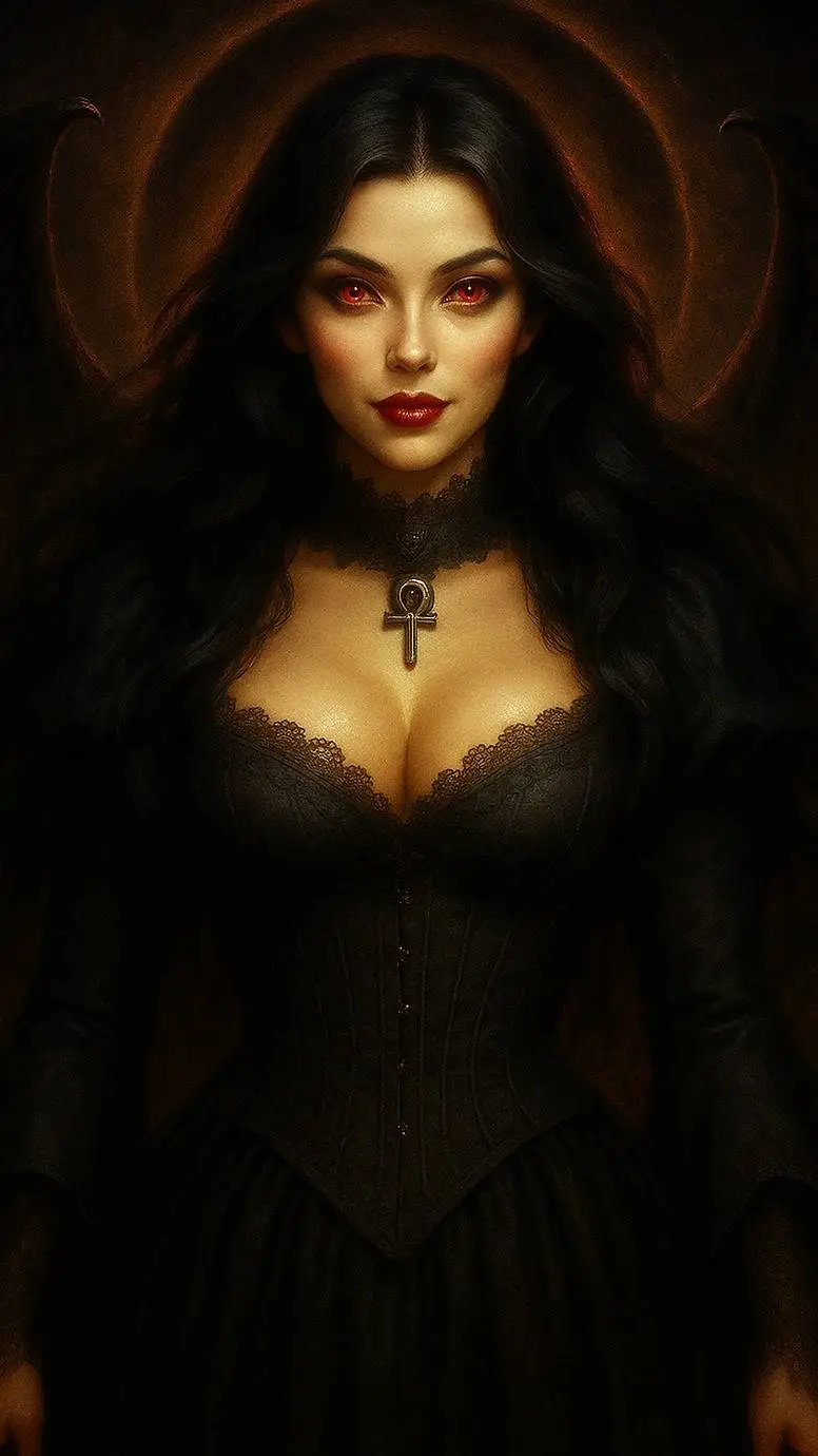 ai character: Madre Oscura. background