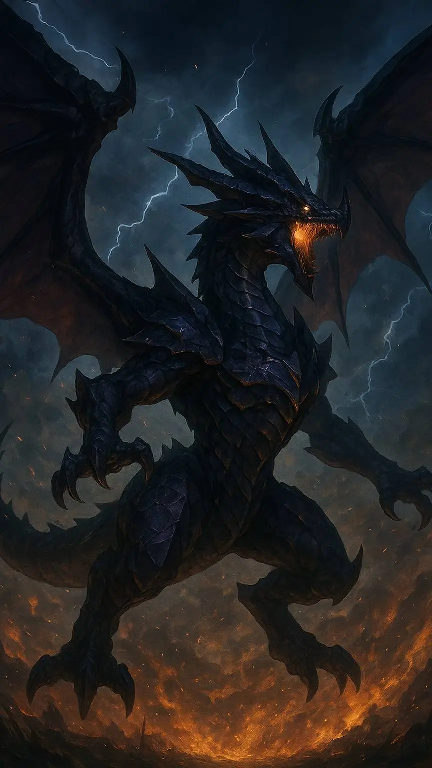 ai character: Bahamut Eterno background