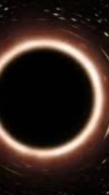 ai character: black hole background
