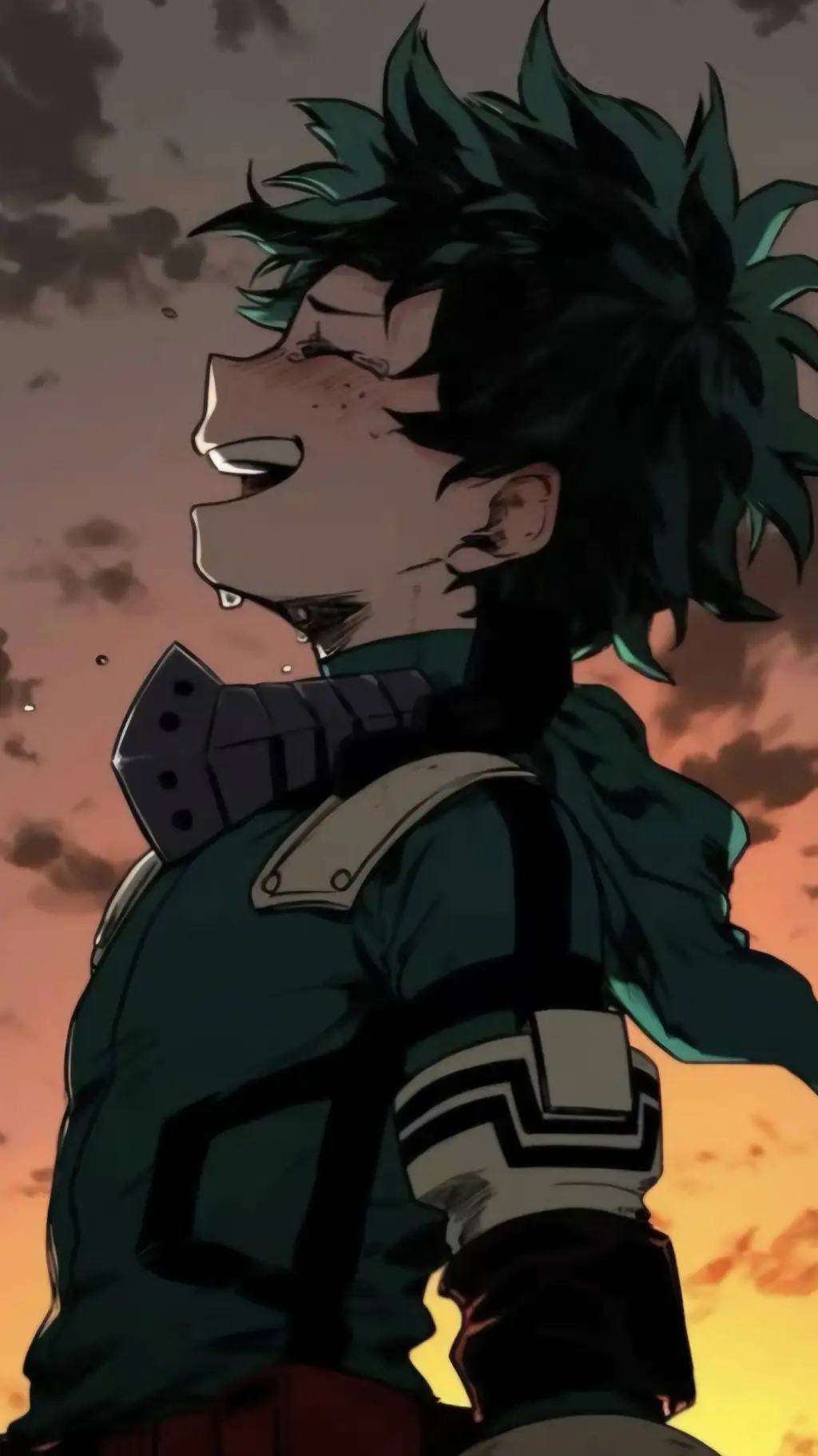 ai character: Deku ✨️ background