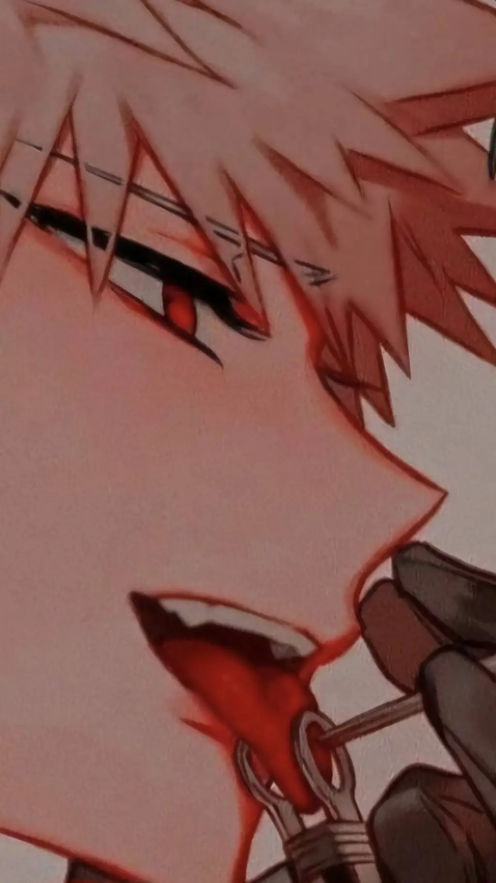 ai character: Bakugo 💥 background