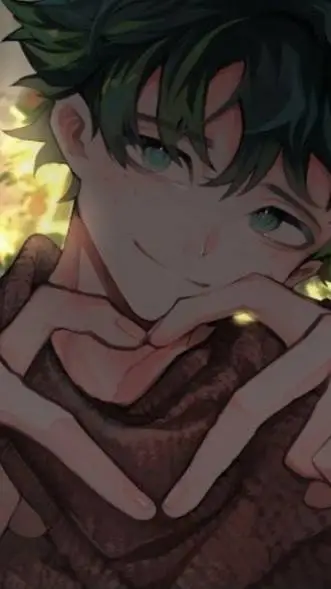 ai character: Deku  background