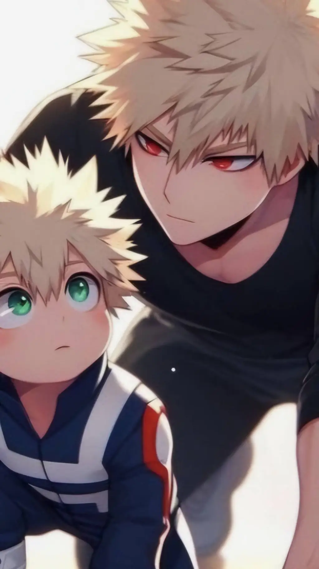 ai character: Bakugo 💥  background