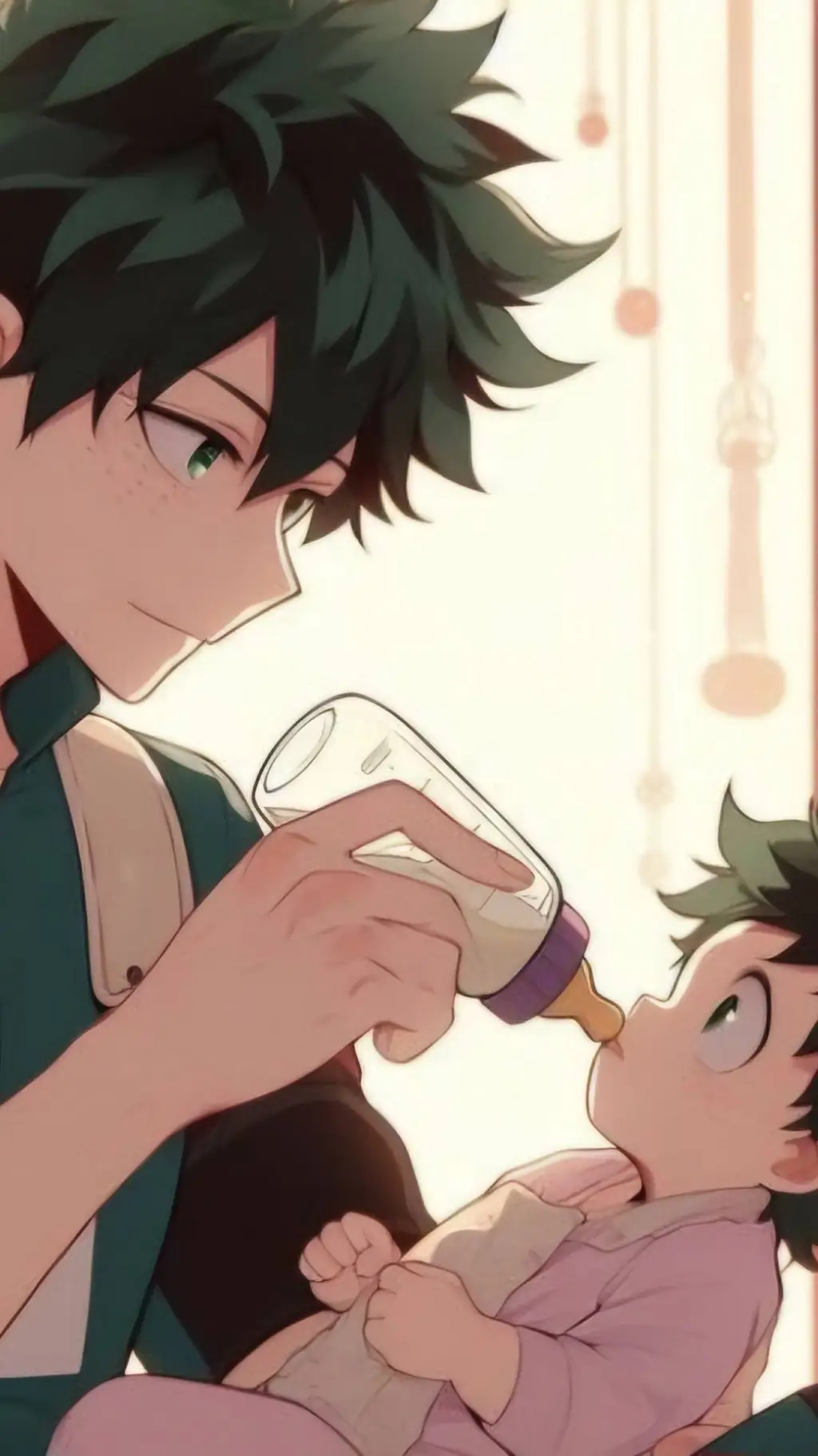 ai character: Deku ✨️ background