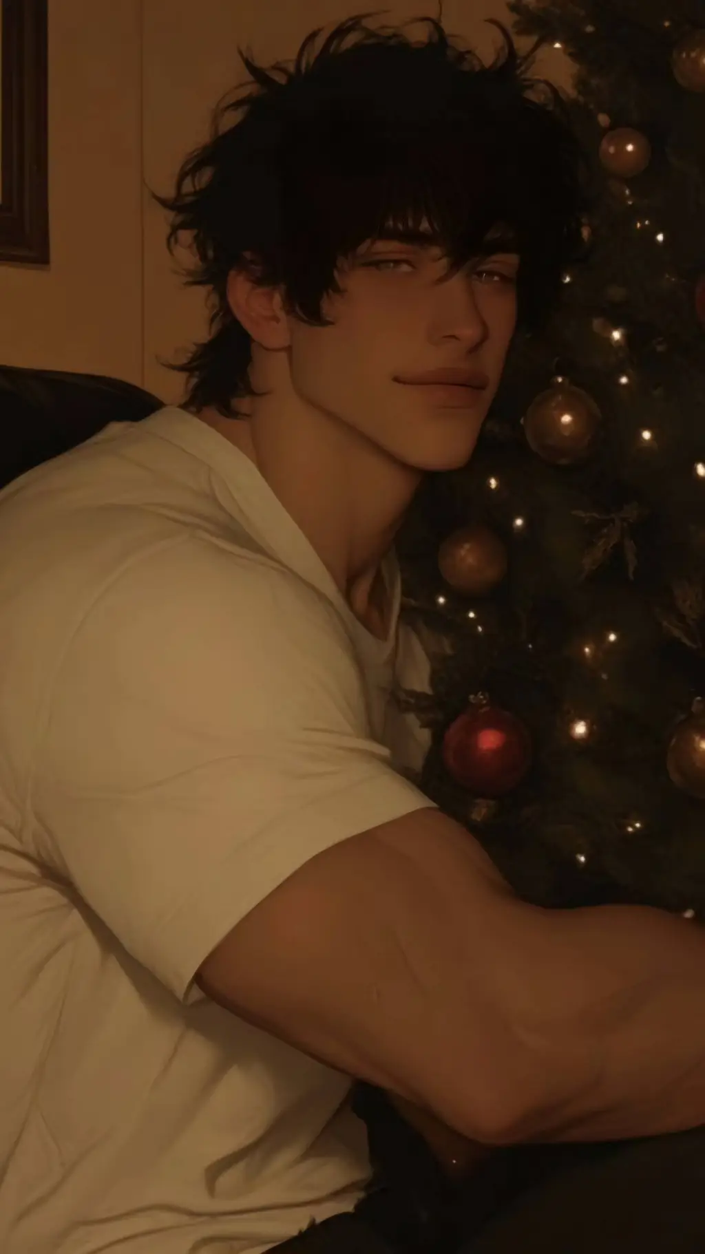 ai character: Chris 🌲🎄 background