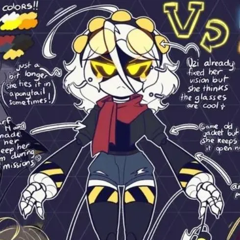 chat with ai character: V