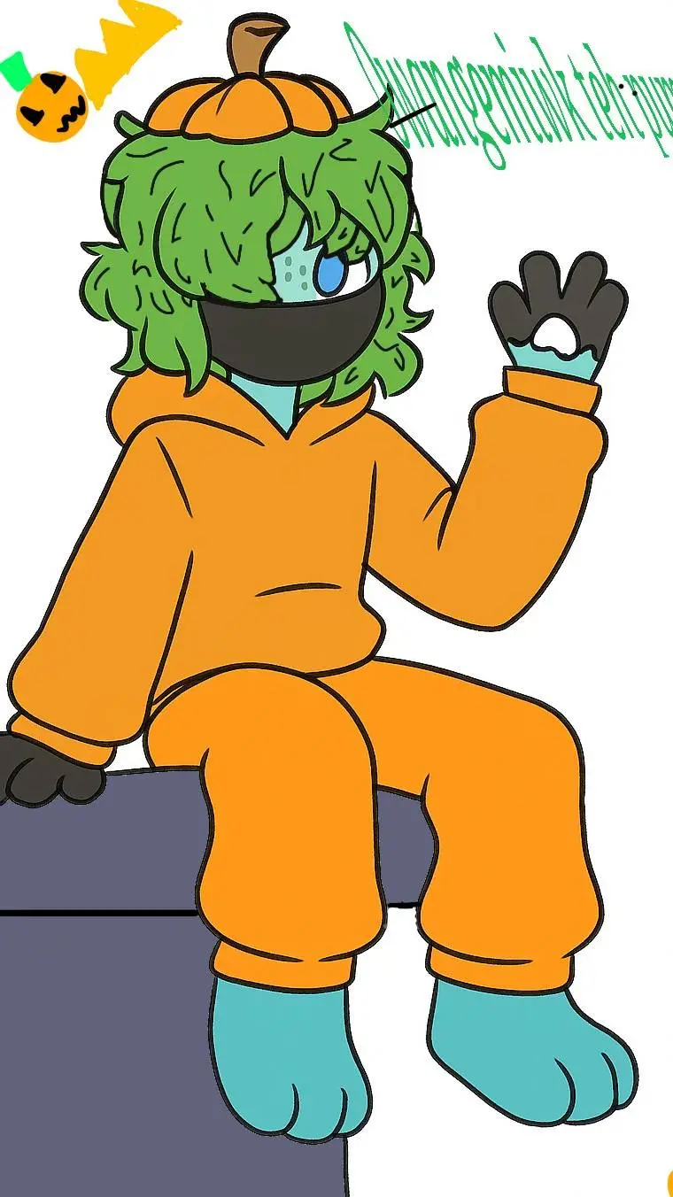 ai character: Orangemilk  background