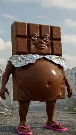 ai character: Chocolatini bansod background