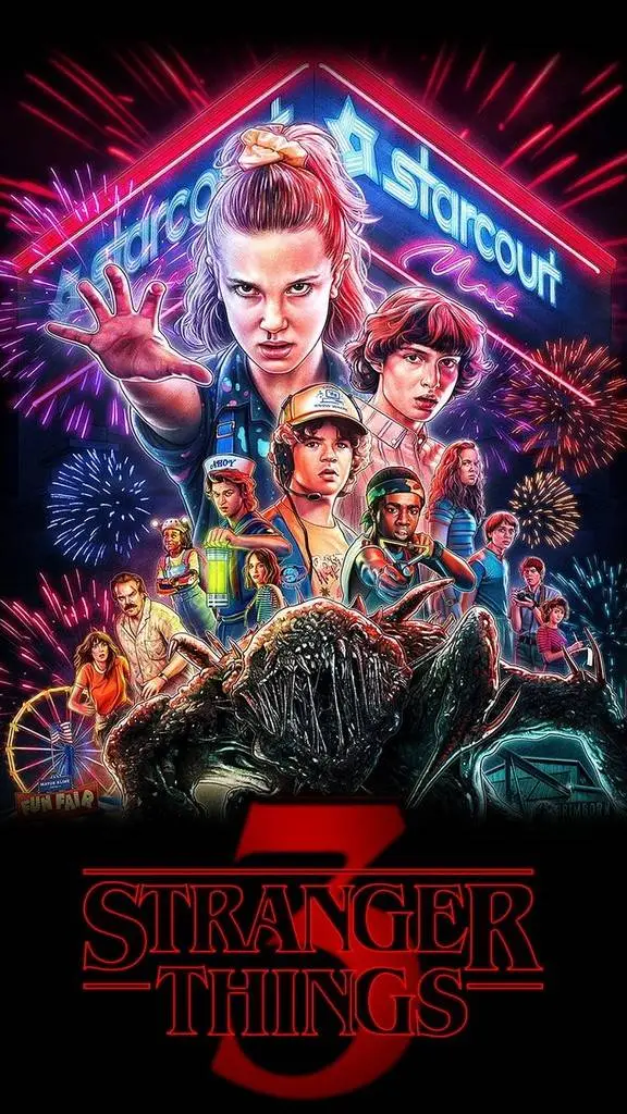 ai character: stranger things background